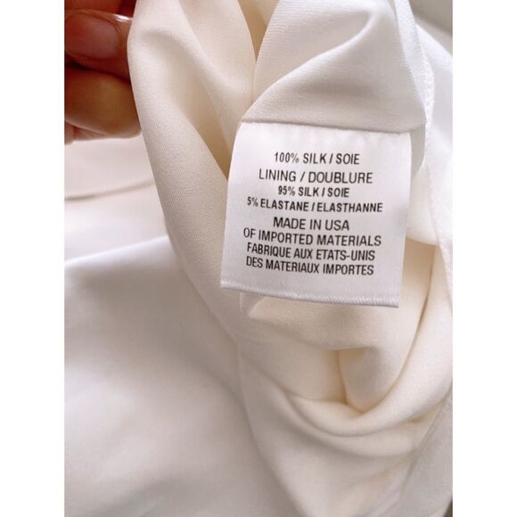 Cushnie 100% silk draped overlay Mini dress size US2 - Picture 12 of 16